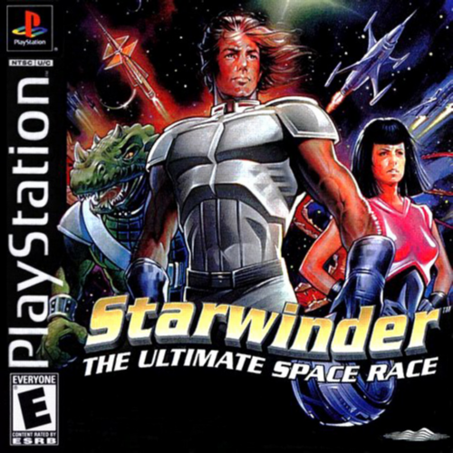 Starwinder - The Ultimate Space Race (USA) Cover
